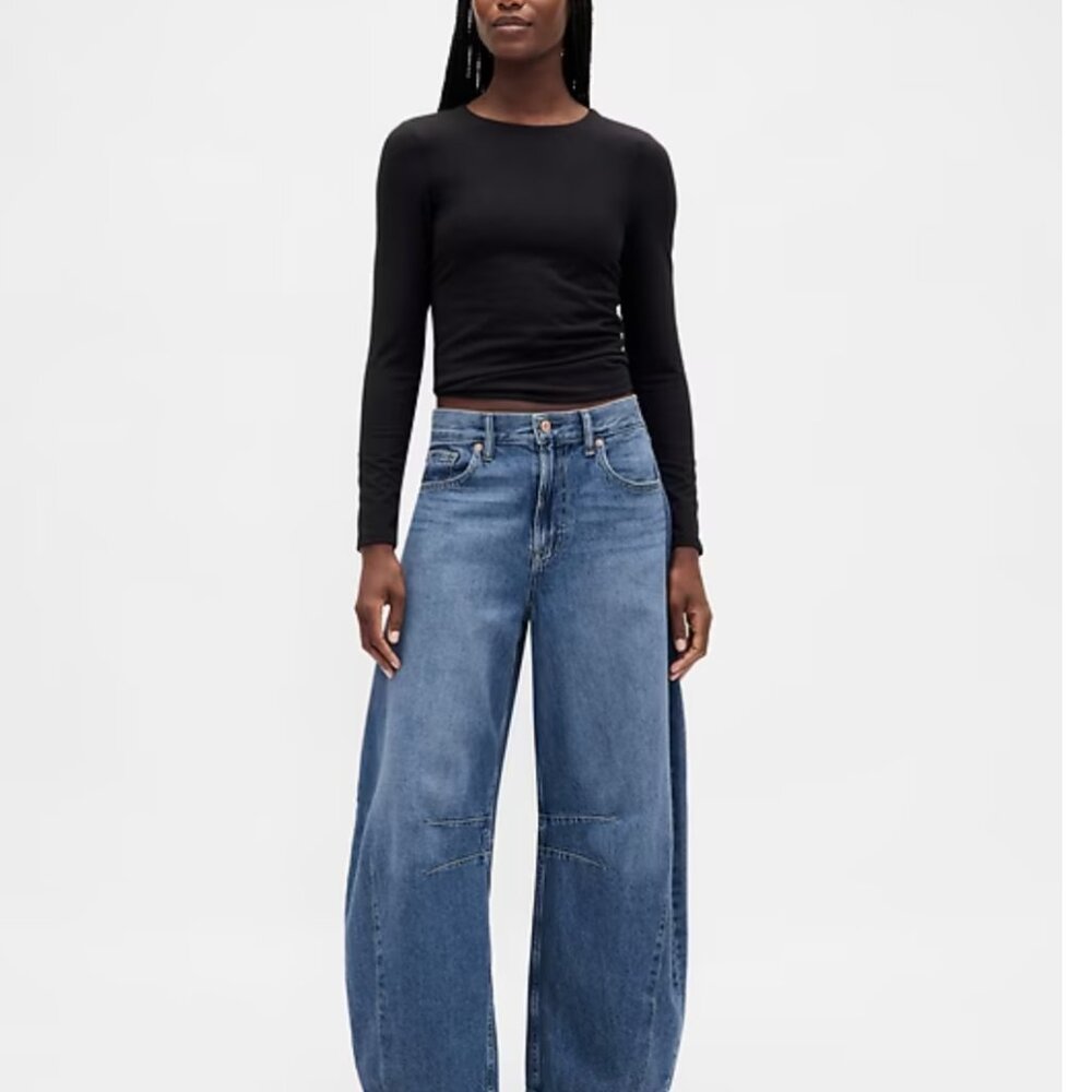 Gap High Rise Horseshoe Jeans - Picture 7 of 7